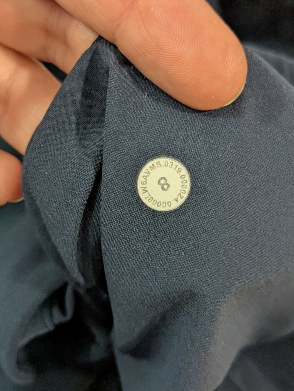 Lululemon On The Fly Crop Pant In True Navy - Picture 7 of 7